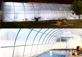 Serra per coprire la piscina: vantaggi reali e consigli
