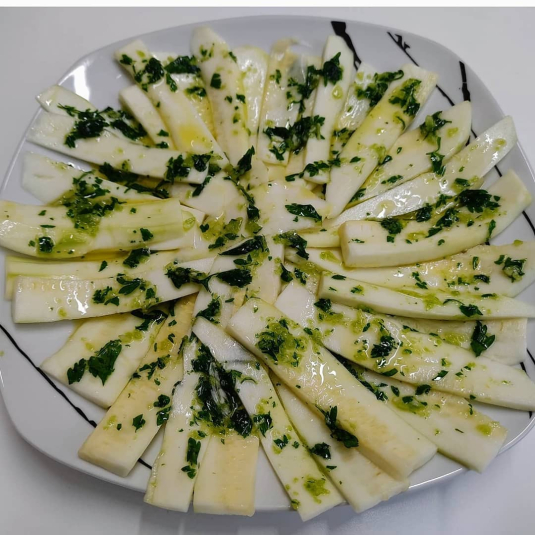 Abobrinhas em conserva de vinagre: receita fresca