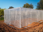 Serra con rete antitripidi, 4 m , serie N